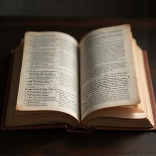 Open book, symbolizing transparency and open communication.